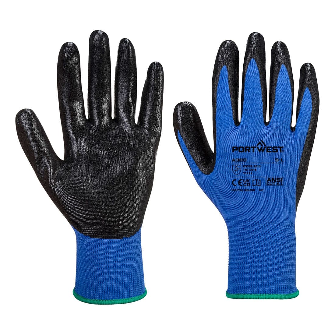 Grip 13 Nitrile Foam Glove in Black